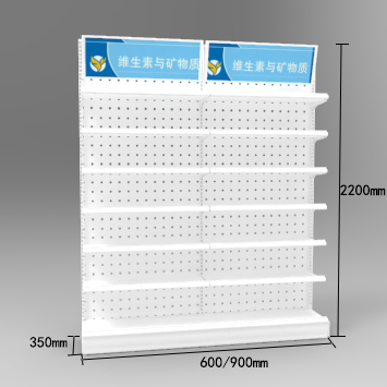 药店单面货架尺寸