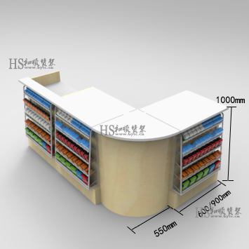 便利店货架收银台