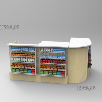 和顺木质收银台