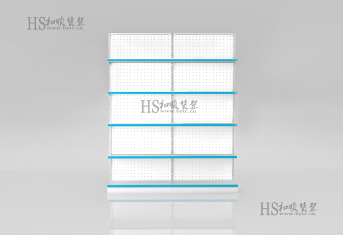便利店单面靠墙货架