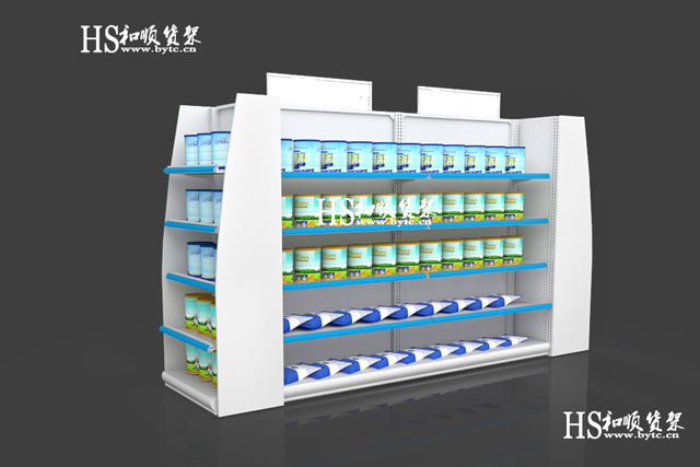 母婴店货架中岛货架