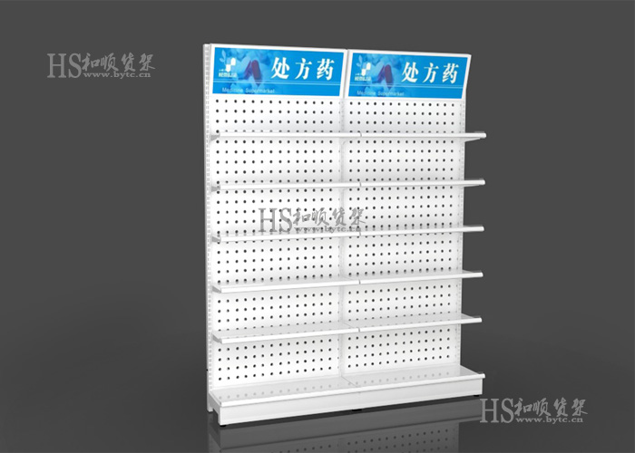 和顺货架单面冲孔货架