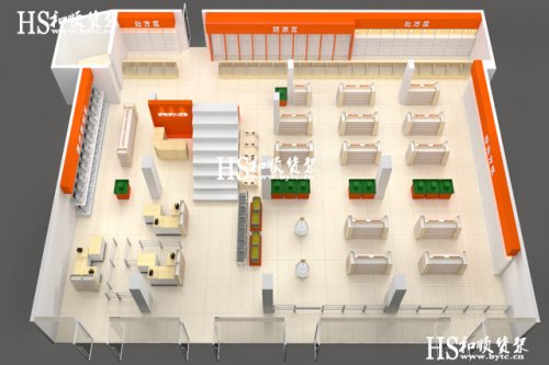 获得大收益的药店货架商品陈列技巧