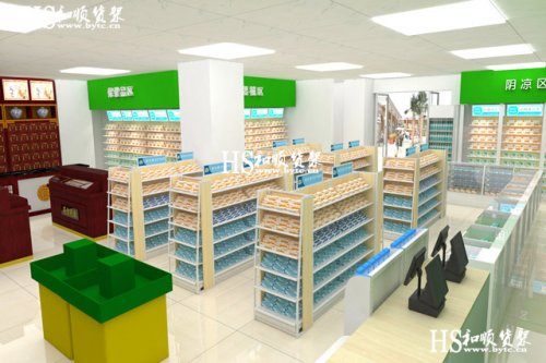 60平米药店货架要多少钱